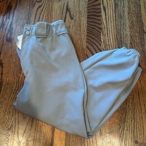 Gray Rawlings softball pants